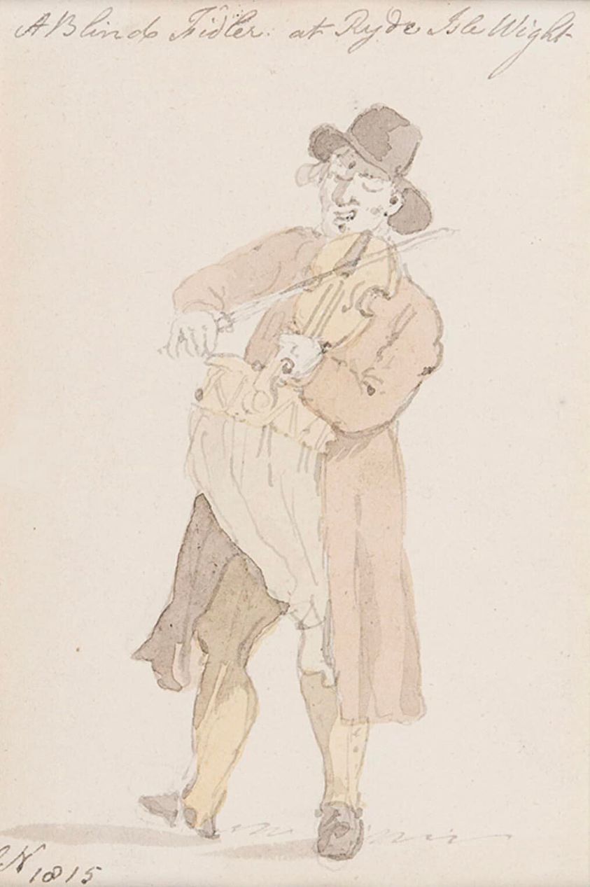 Blind fiddler 1815